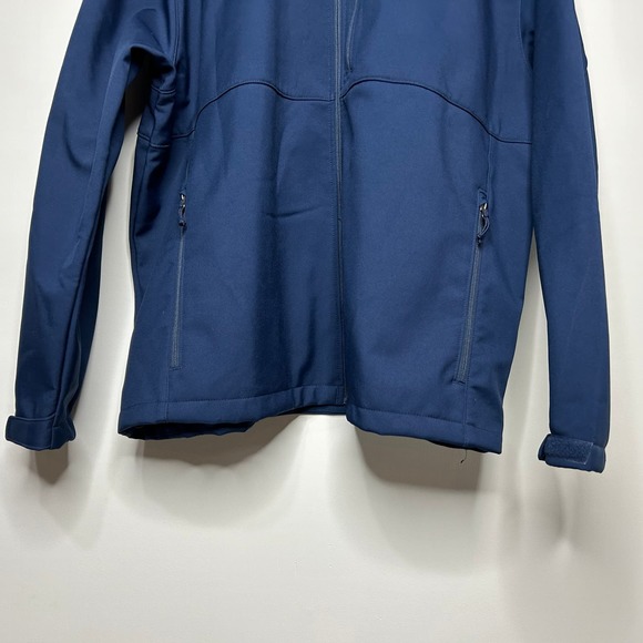 Columbia Sportswear Ascender Softshell Jacket Size 3X Navy Blue - Picture 3 of 8